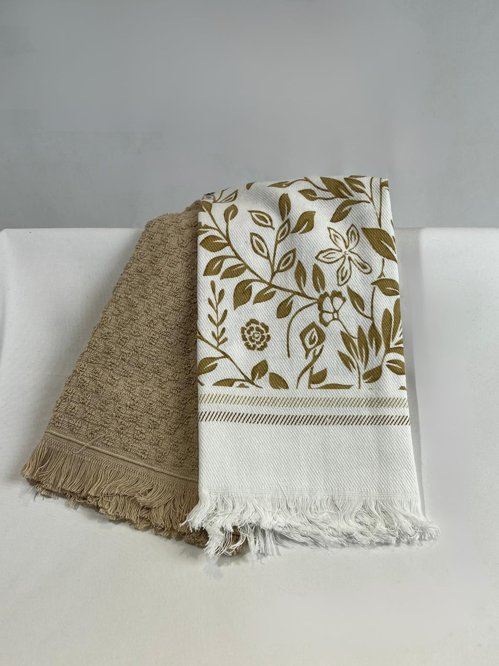 Lot de 2 torchon de cuisine - Leaves