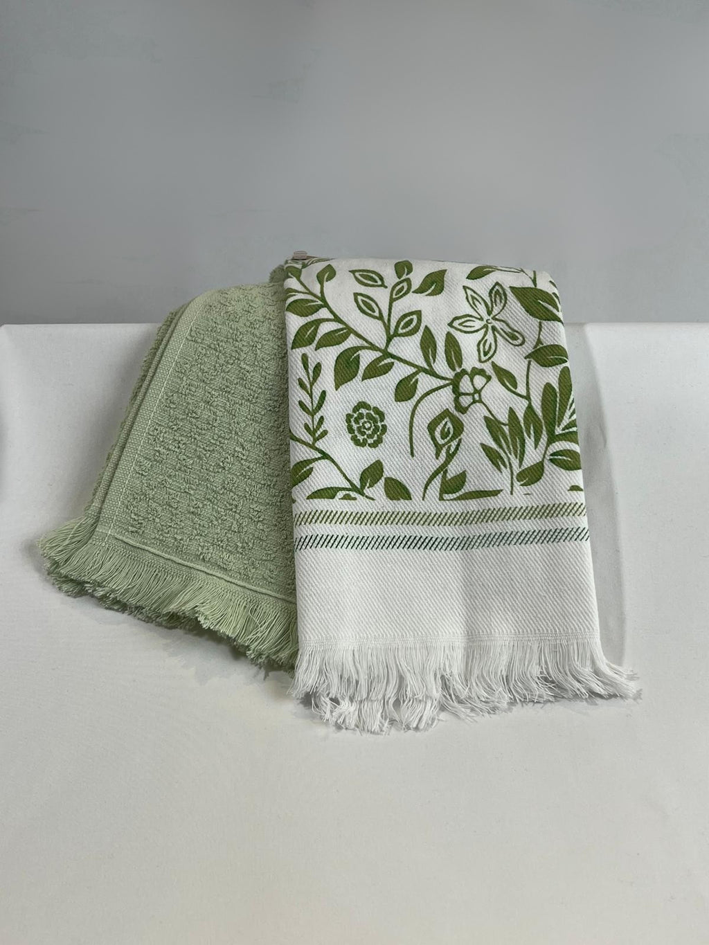 Lot de 2 torchon de cuisine - Leaves