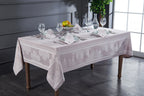 Ensemble Nappe et Serviettes de Table Milana - Stone