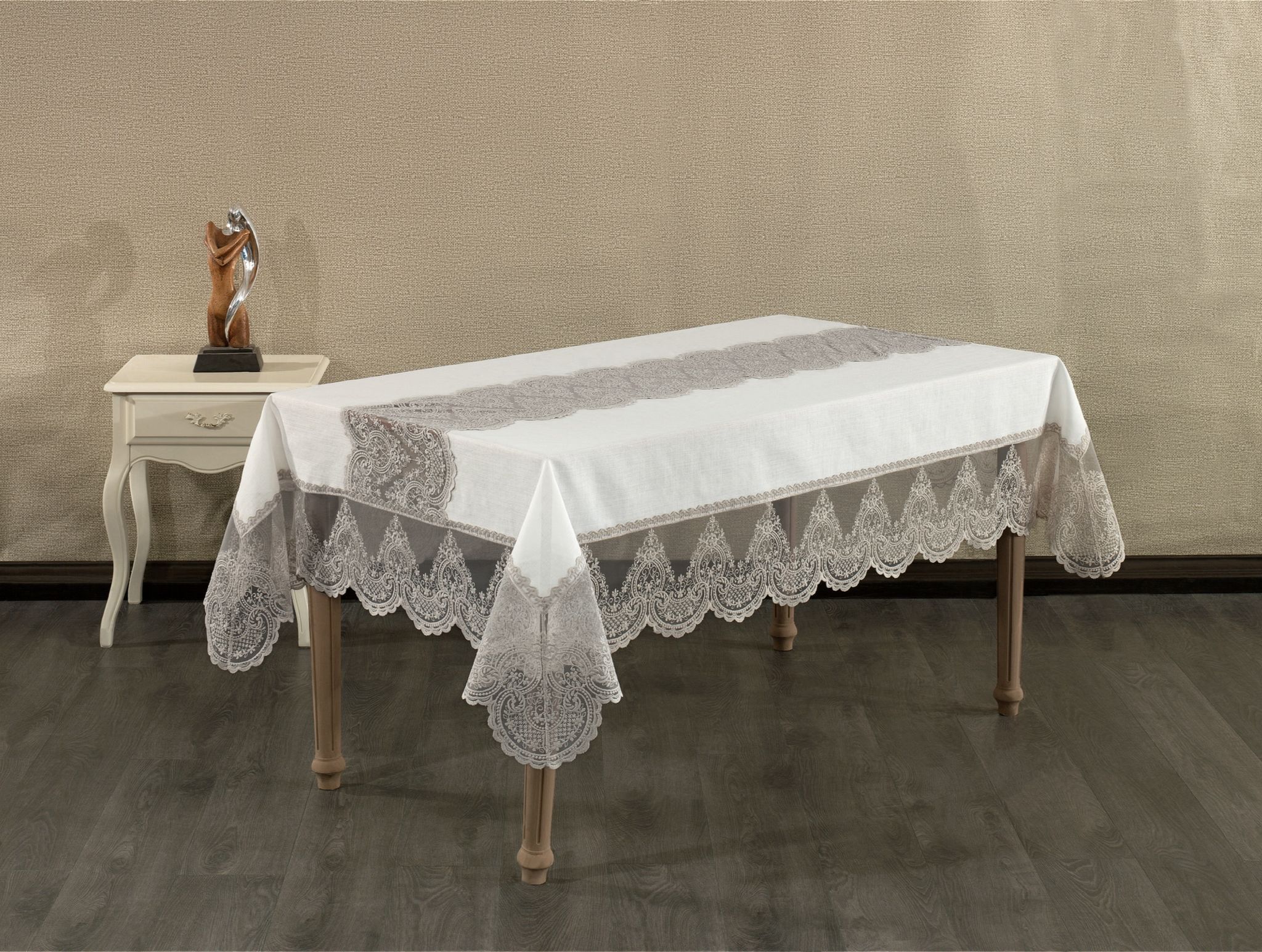 Nappe de table Natali -  Cream