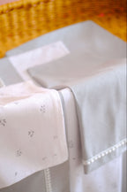 Coffret Housse de Couette Bébé Petal - Grey