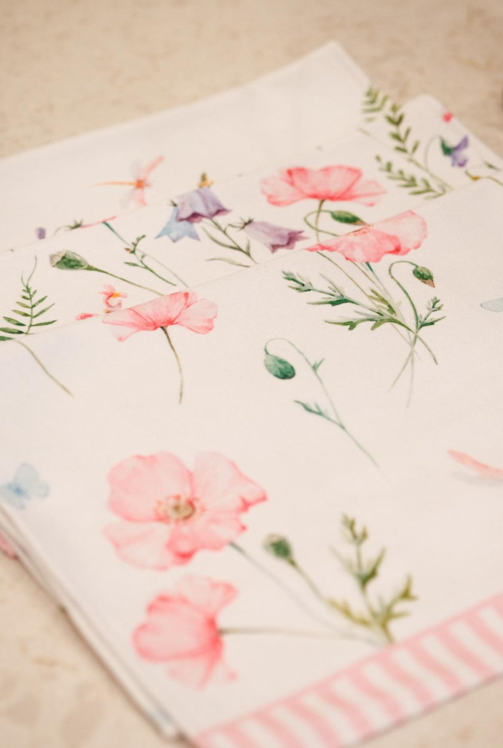 Lot de 3 Serviettes de Cuisine Nily - Pretty