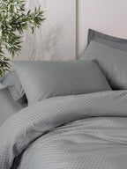 Linge de Lit 2 personnes Plaid - Gris