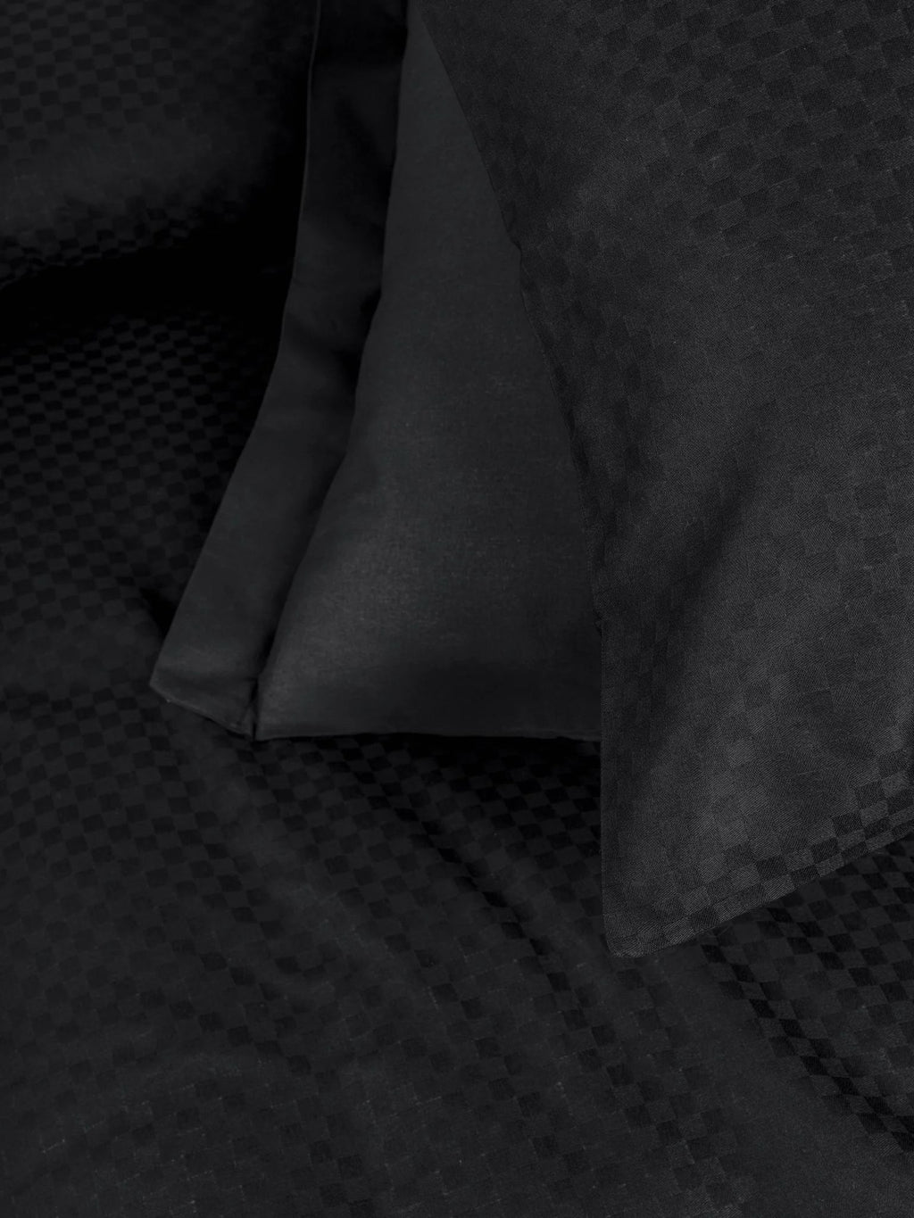 Linge de Lit 2 personnes Plaid - Noir