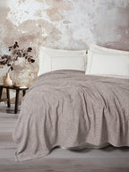 Coffret couvre-lit piqué double - Embrova