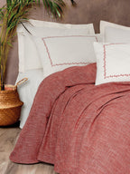Coffret couvre-lit piqué double - Embrova