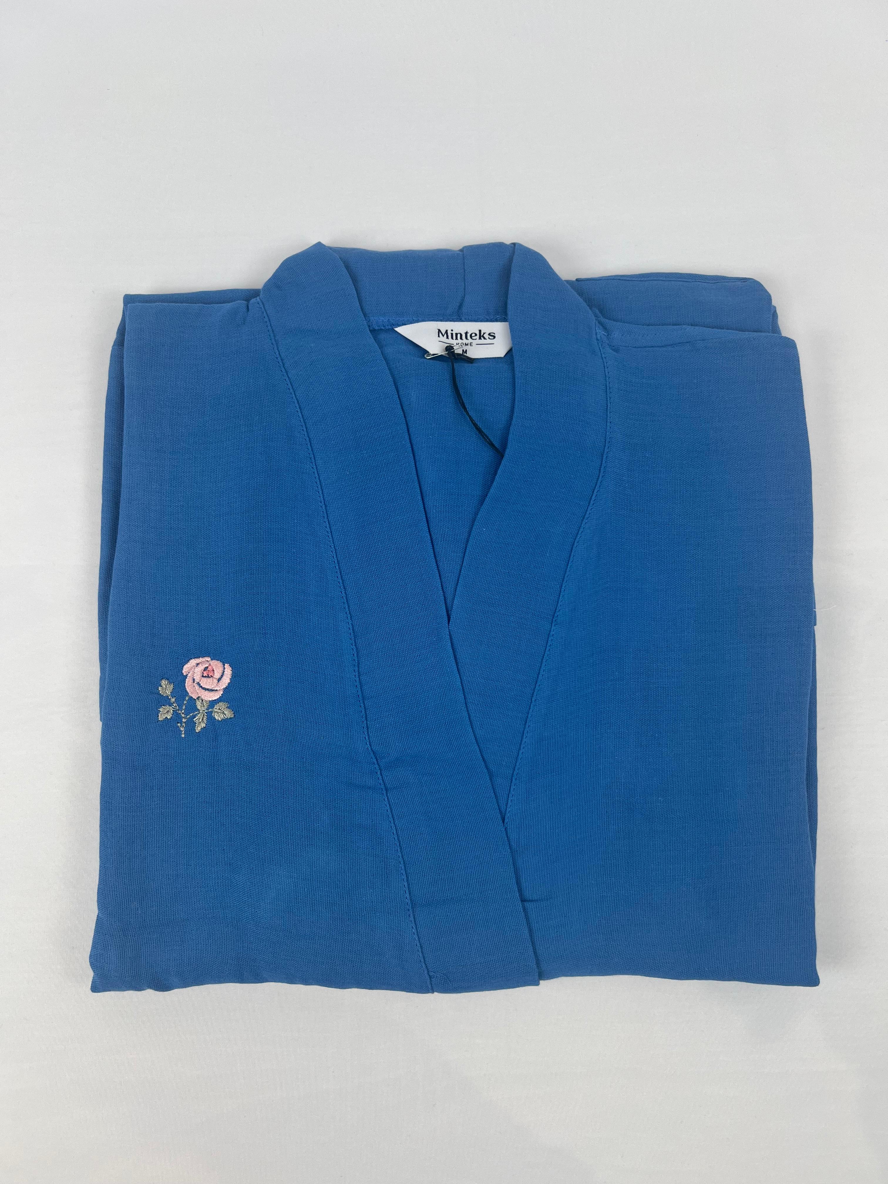 Robe de chambre mousseline femme Moods - Rosetta