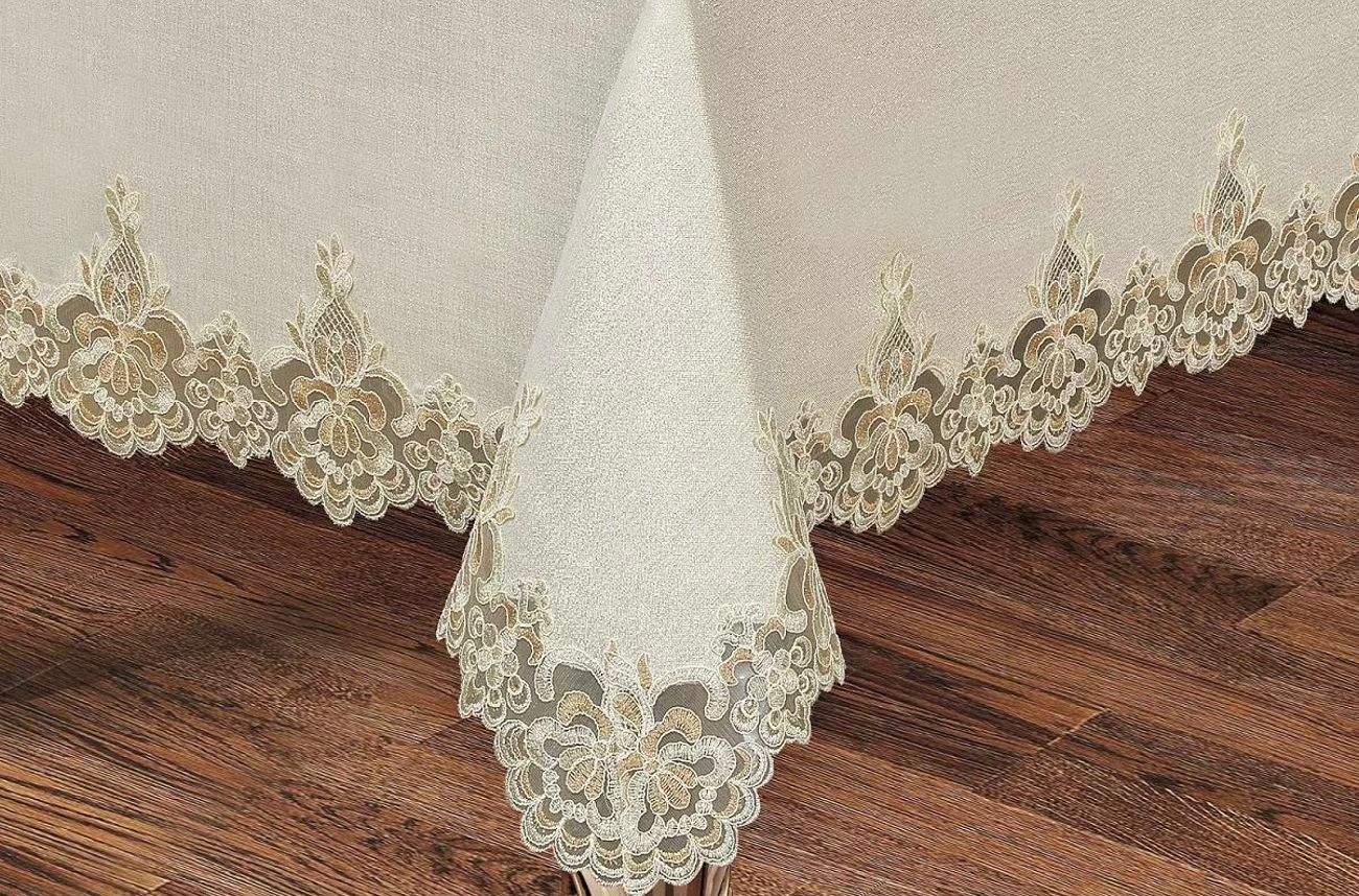 Ensemble Nappe et Serviettes de Table Cennet - Grey