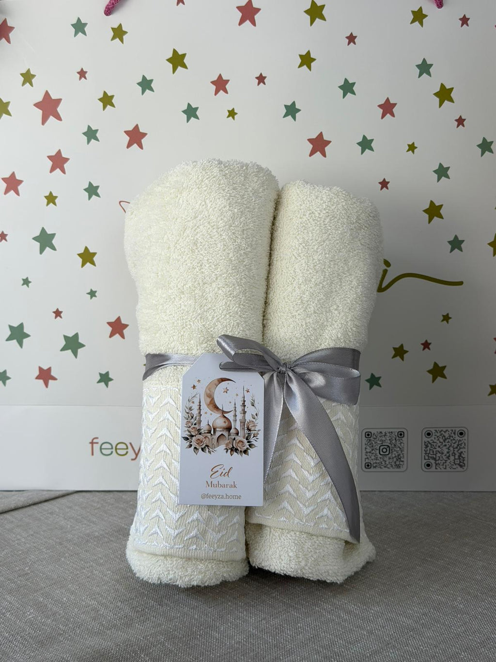 Lot de 2 serviettes d’invités - Pastoral