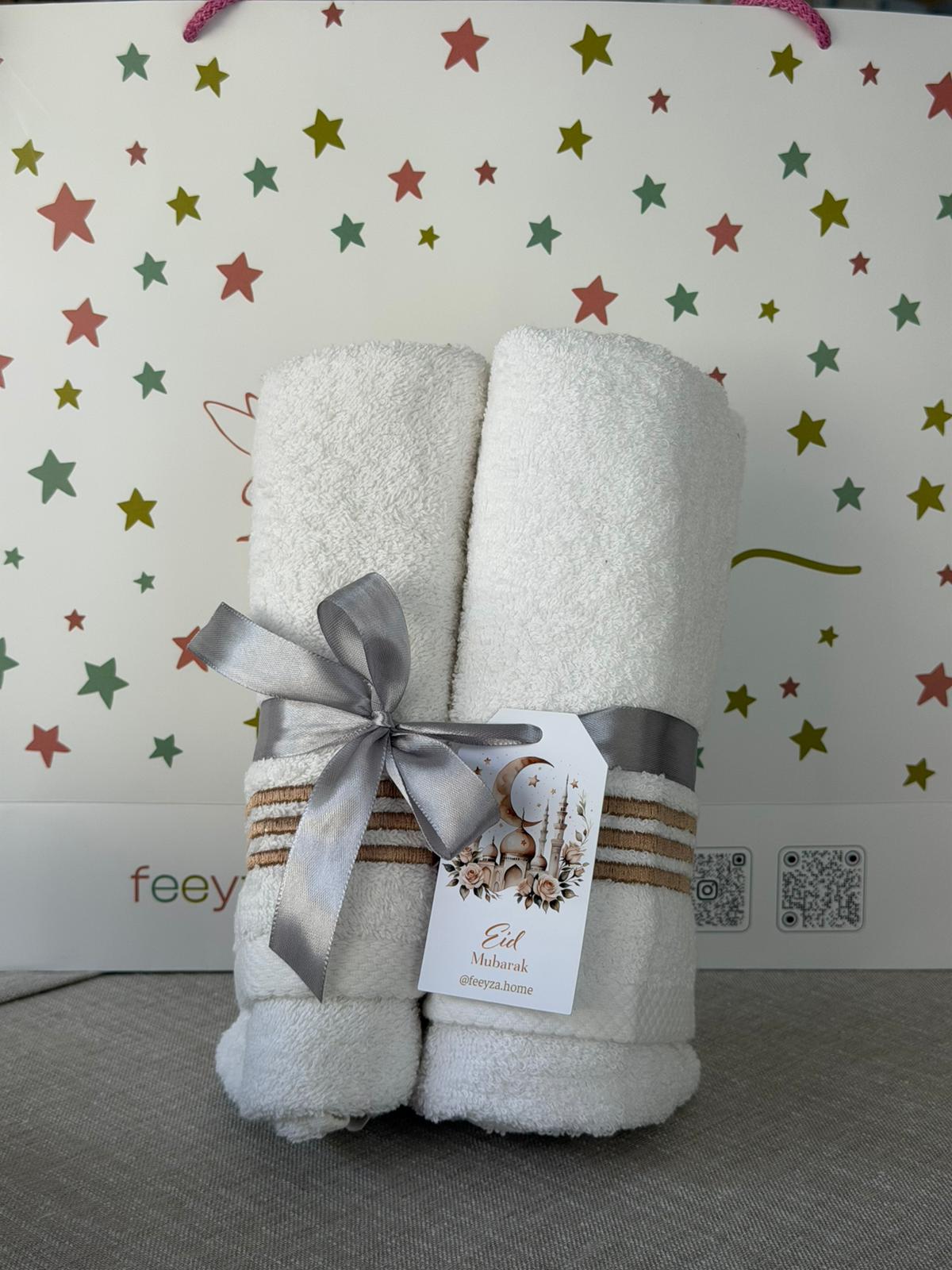 Lot de 2 serviettes d’invités - Emporio