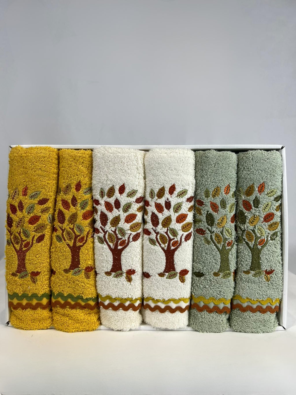 Lot de 6 serviettes d’invités - Lyric