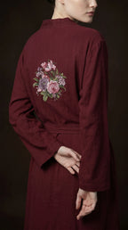 Robe de chambre brodée - Kimono