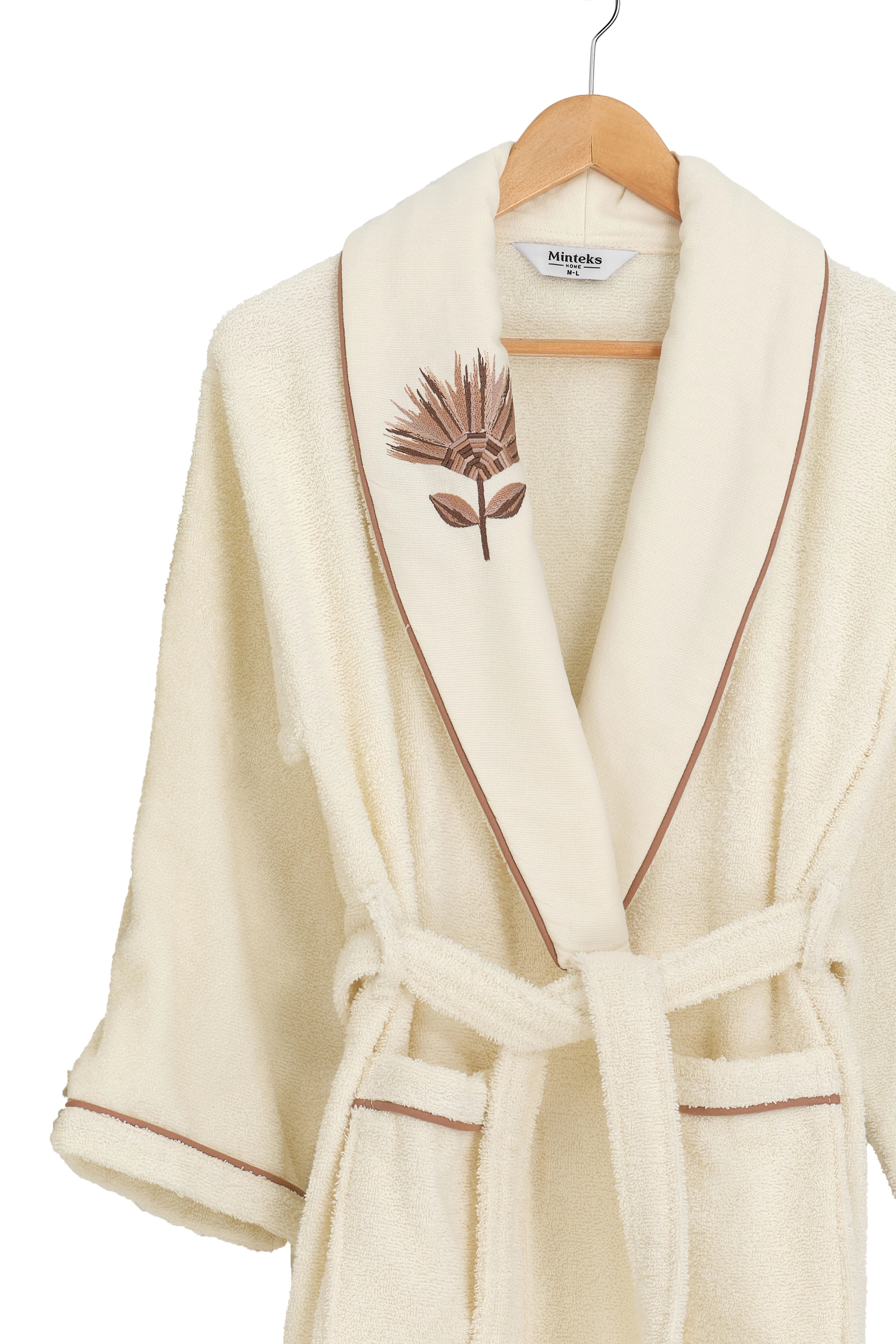 Ensemble peignoir homme femme - Foldflower