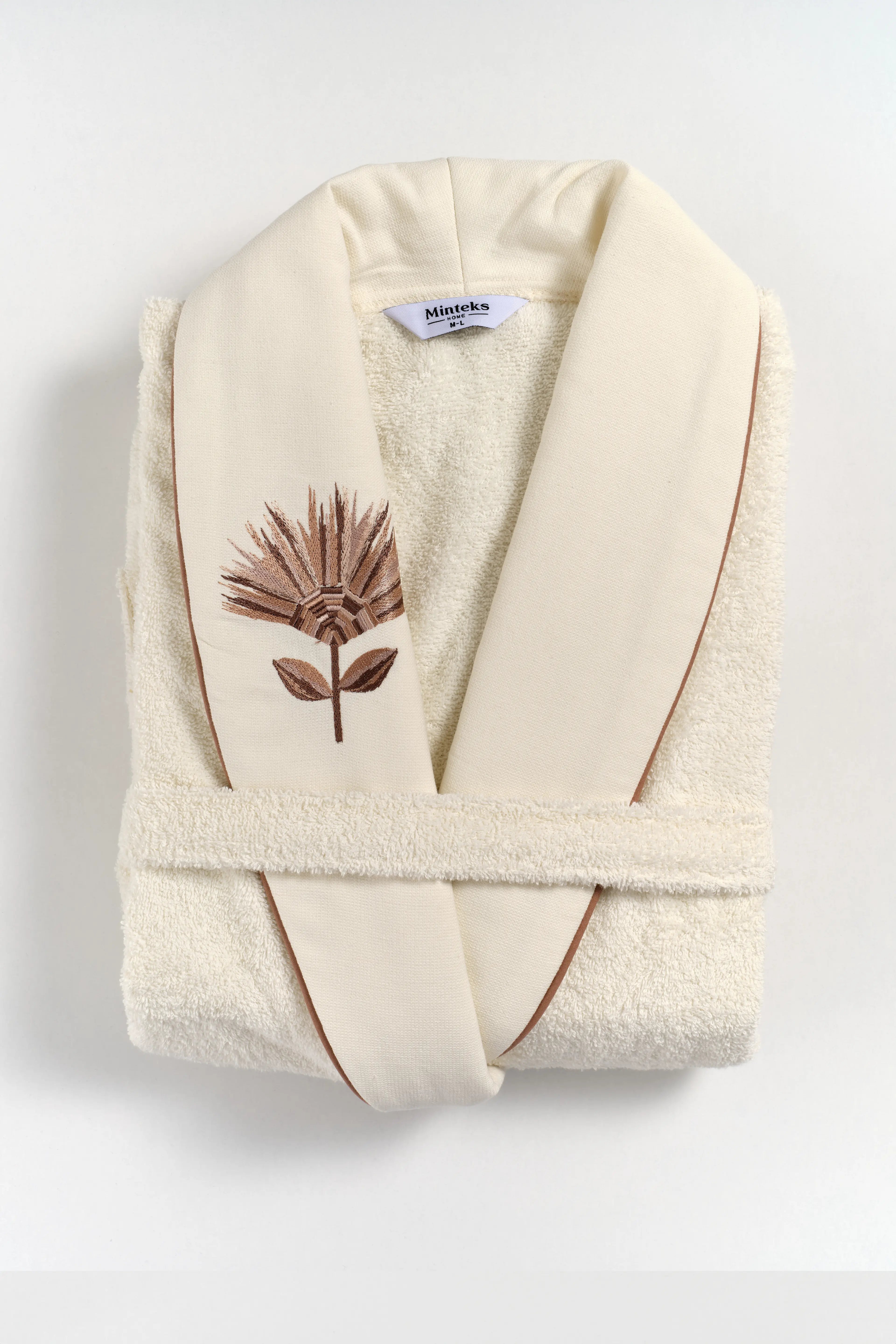 Ensemble peignoir homme femme - Foldflower