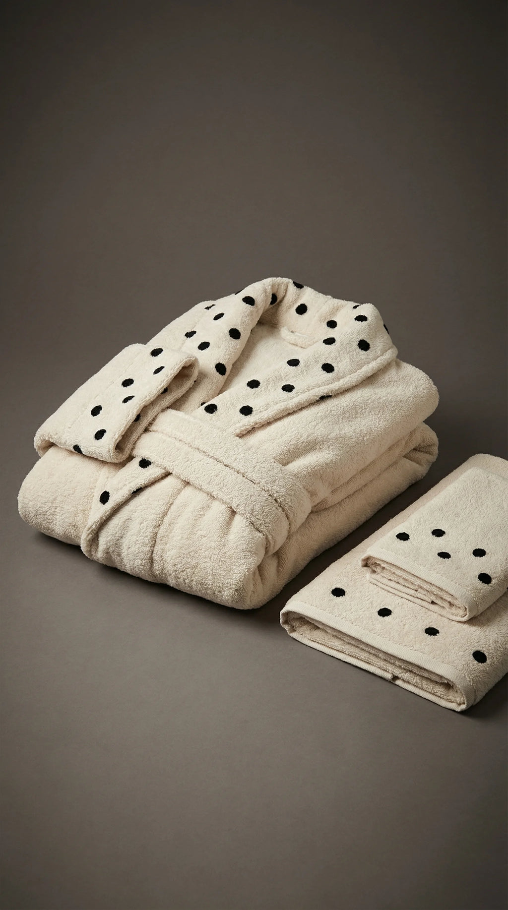 Ensemble de bain 3 pièces avec peignoir Femme - Natural